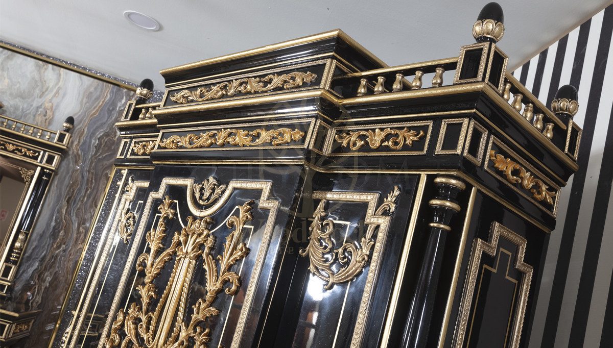 Royal Balamir Hand Carved Teak Dining Table Set, Saharanpur, view 3