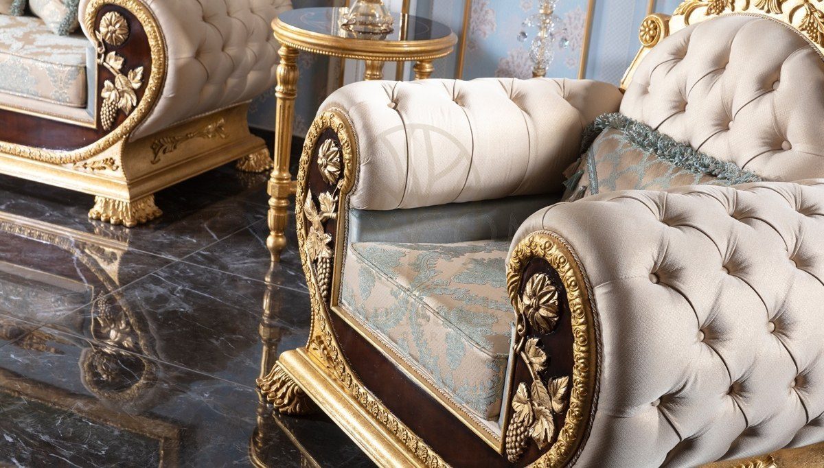 Royal Vanera Hand Carved Teak Sofa Set, Saharanpur, view 7
