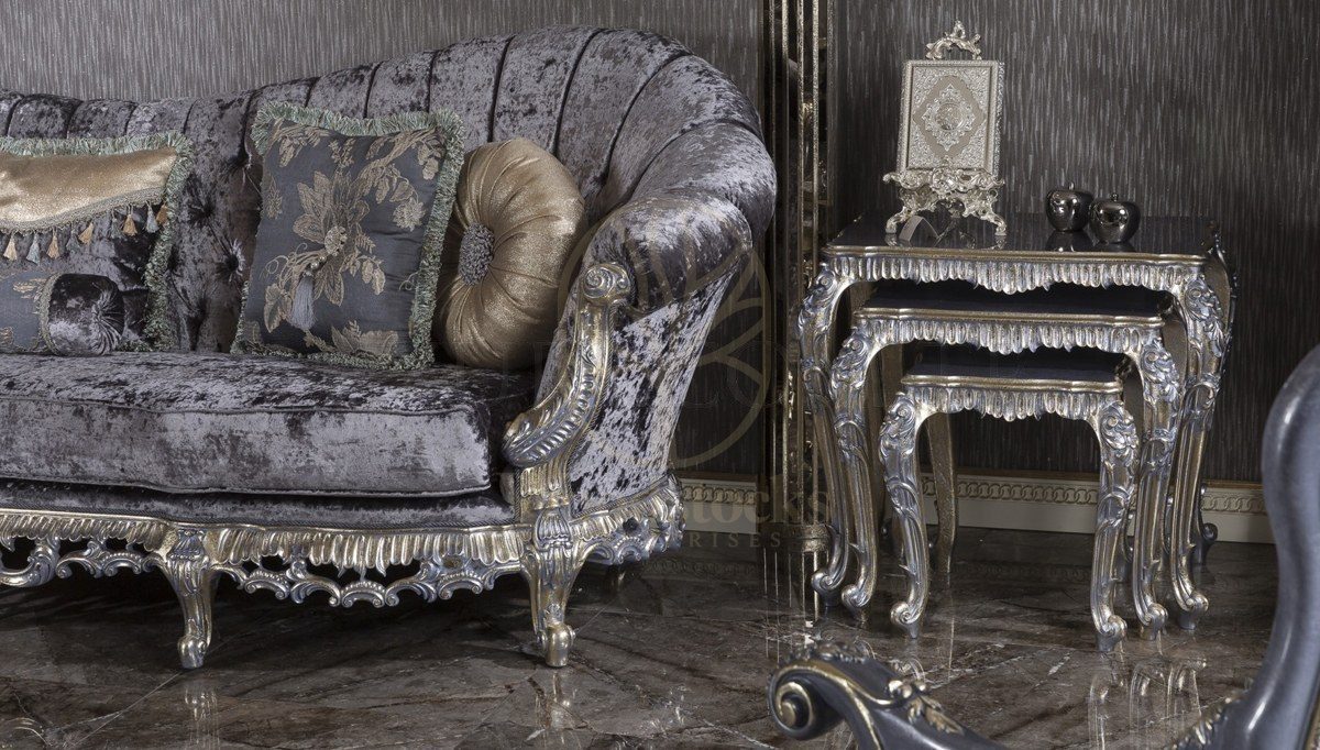 Royal Urgup Hand Carved Teak Sofa Set, Saharanpur, view 6