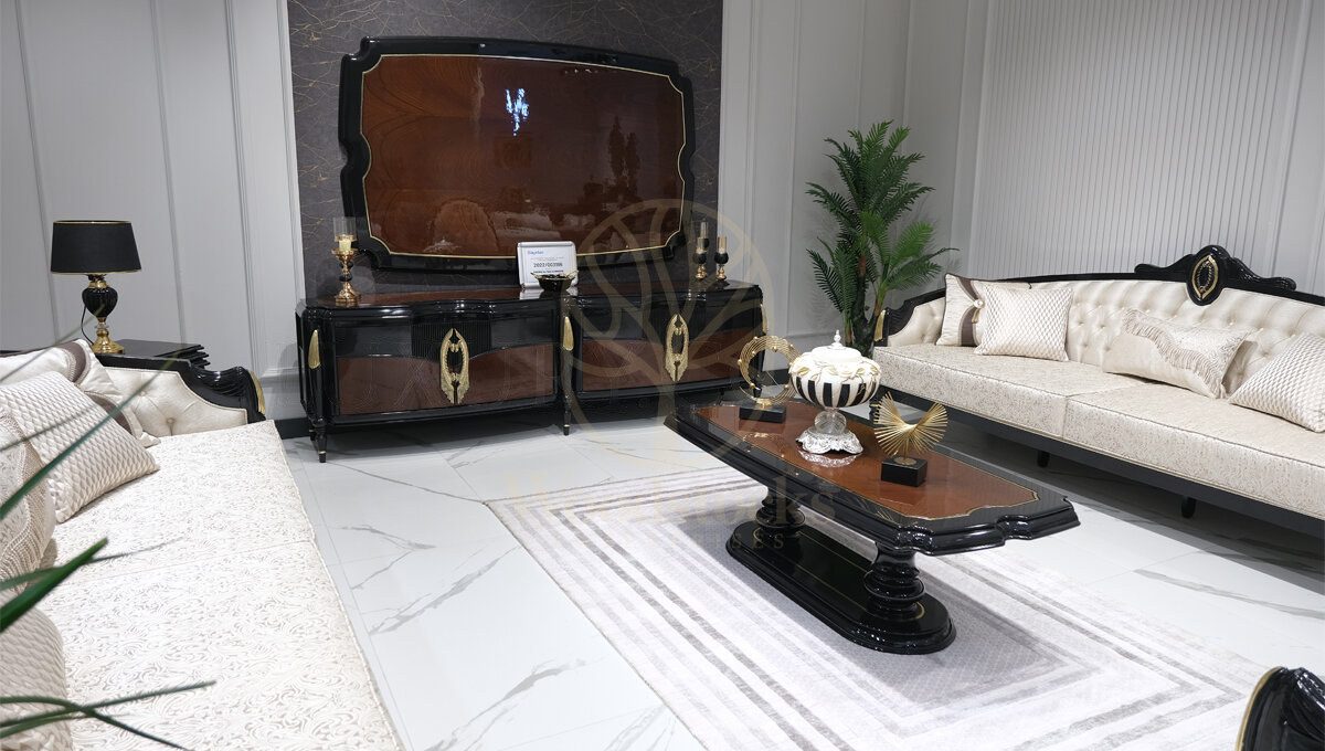 Royal Florida Hand Carved Teak Sofa Set, Saharanpur, view 3