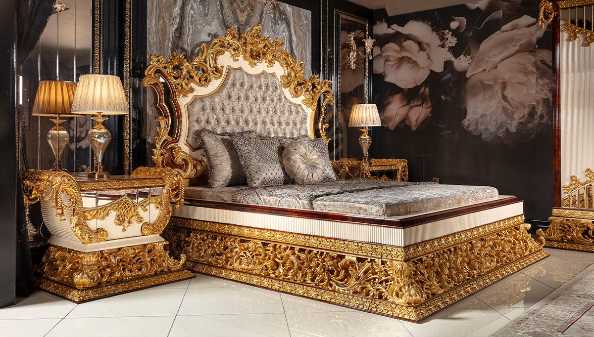 Royal Hisar Hand Carved Teak King Size Bed, Saharanpur, view 4