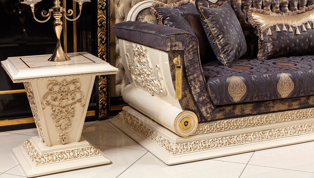 Royal Toronto Hand Carved Teak Sofa Set II, Saharanpur, view 10