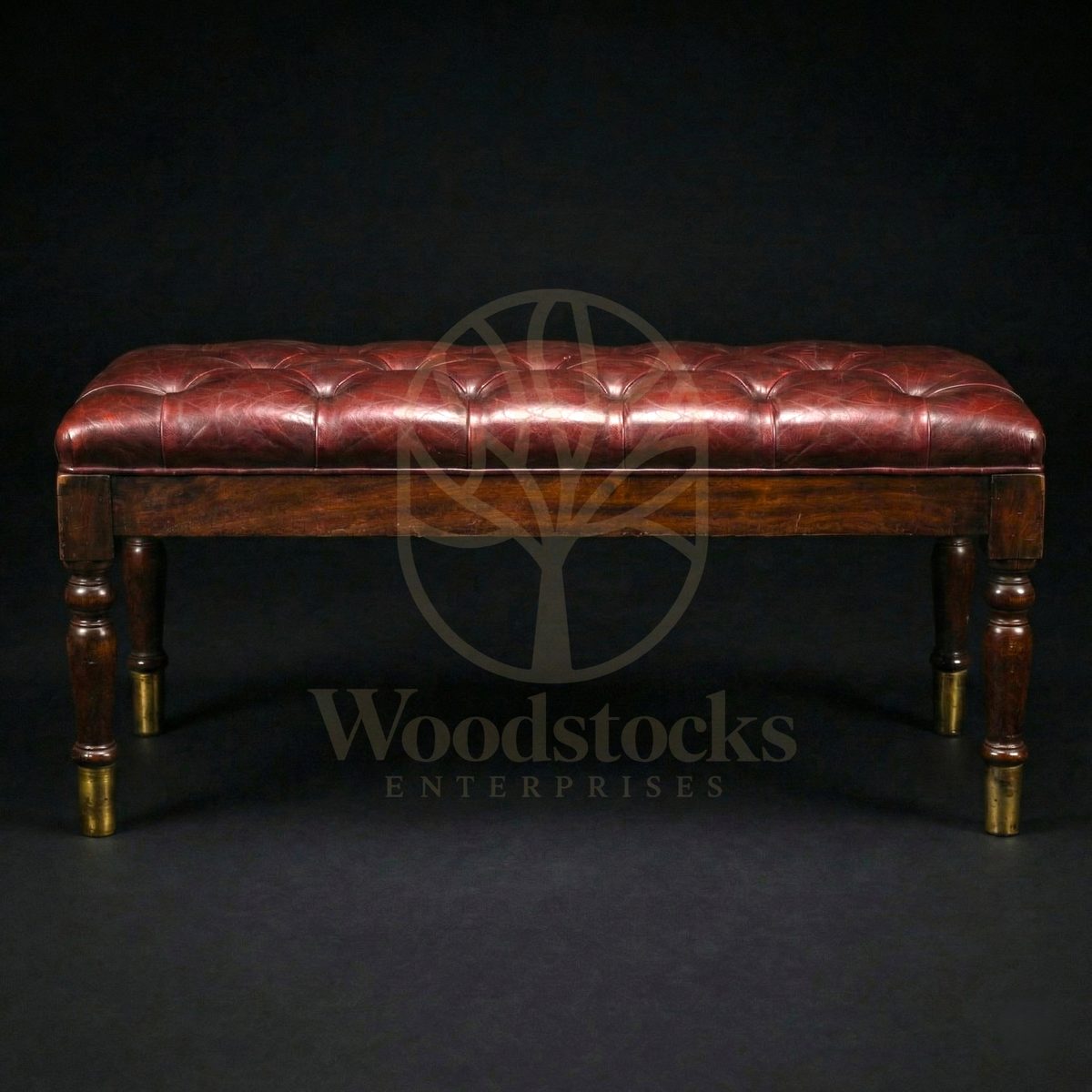 Luxury Teak Savile Row Gentleman’s Bench, Saharanpur, Diwan Couch