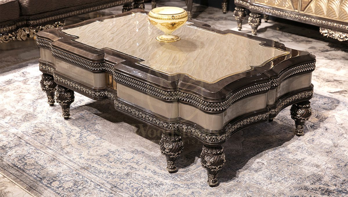 Royal Vanesa Hand Carved Teak Sofa Set, Saharanpur, view 6