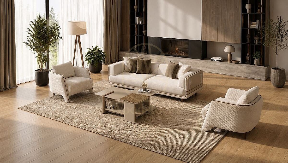 Luxury Icon Handcrafted Teak Sofa Set, Saharanpur, Sofa Set