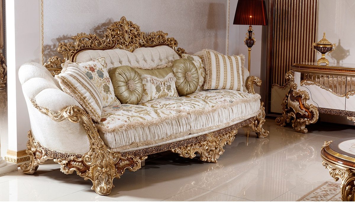Royal Lord Hand Carved Teak Sofa Set, Saharanpur, view 8