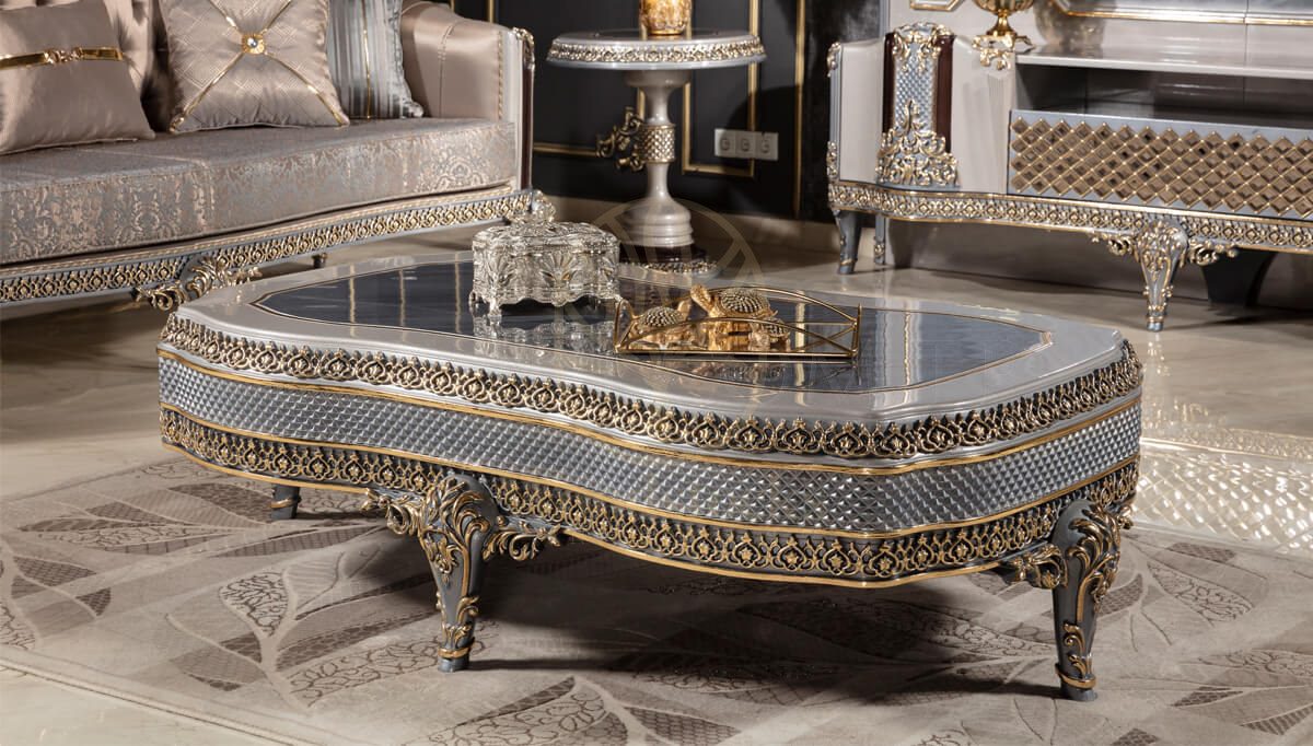 Royal Potenza Hand Carved Teak Sofa Set, Saharanpur, view 9