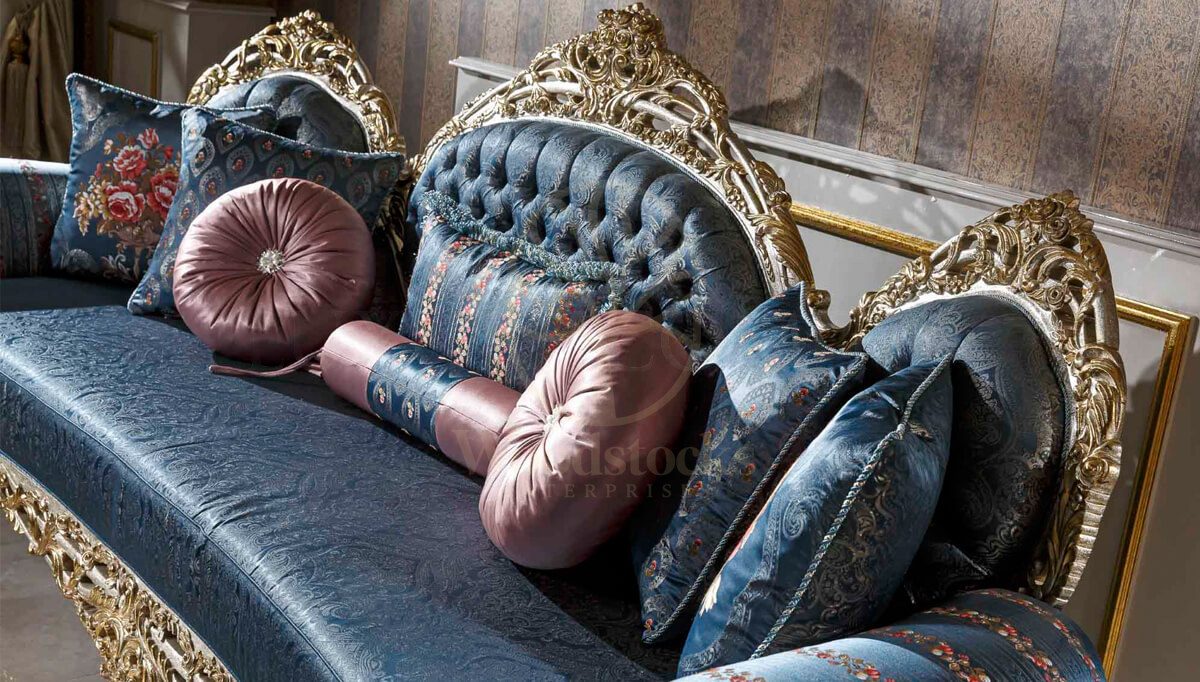 Royal Sultanahmet Hand Carved Teak Sofa Set, Saharanpur, view 6
