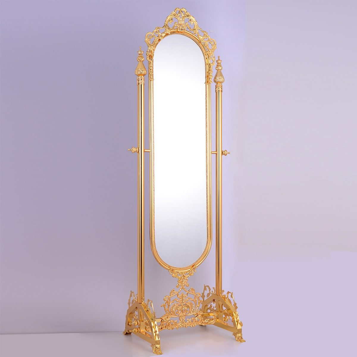 WSE High Quality Teak Wood Royal Decorative Mirror III, Mirror Frame