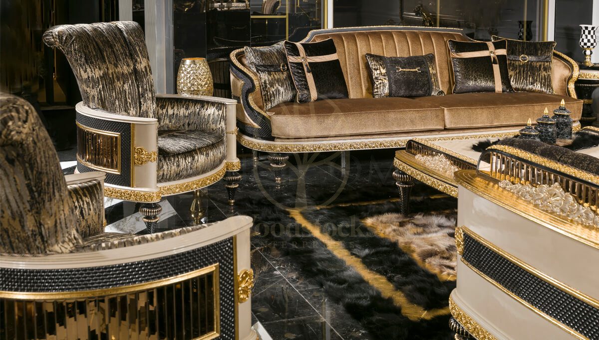 Royal Serenity Hand Carved Teak Sofa Set, Saharanpur, view 3