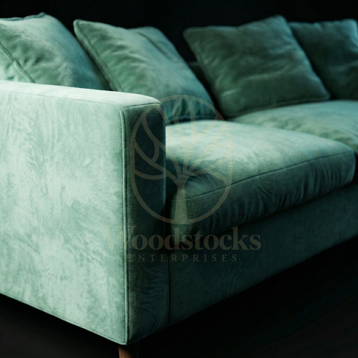 Luxury Teak Arden Modern 2 Seater Sofa, Saharanpur, view 3
