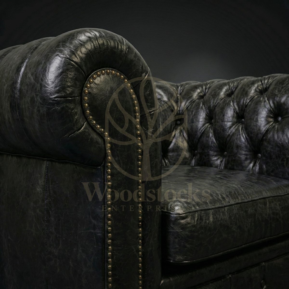 Luxury Teak Savoy Club Chesterfield Suite, Saharanpur, view 12