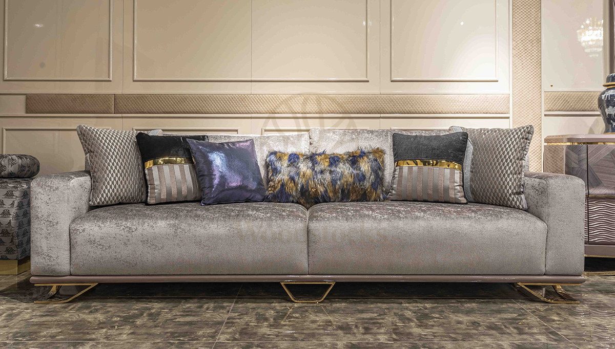 Luxury Lotaro Handcrafted Teak Sofa Set, Saharanpur, view 8