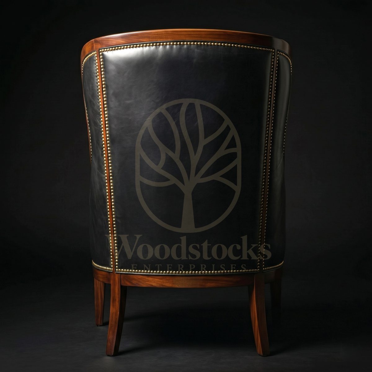 Luxury Teak Sussex Estate Leather Chair, Saharanpur, view 3