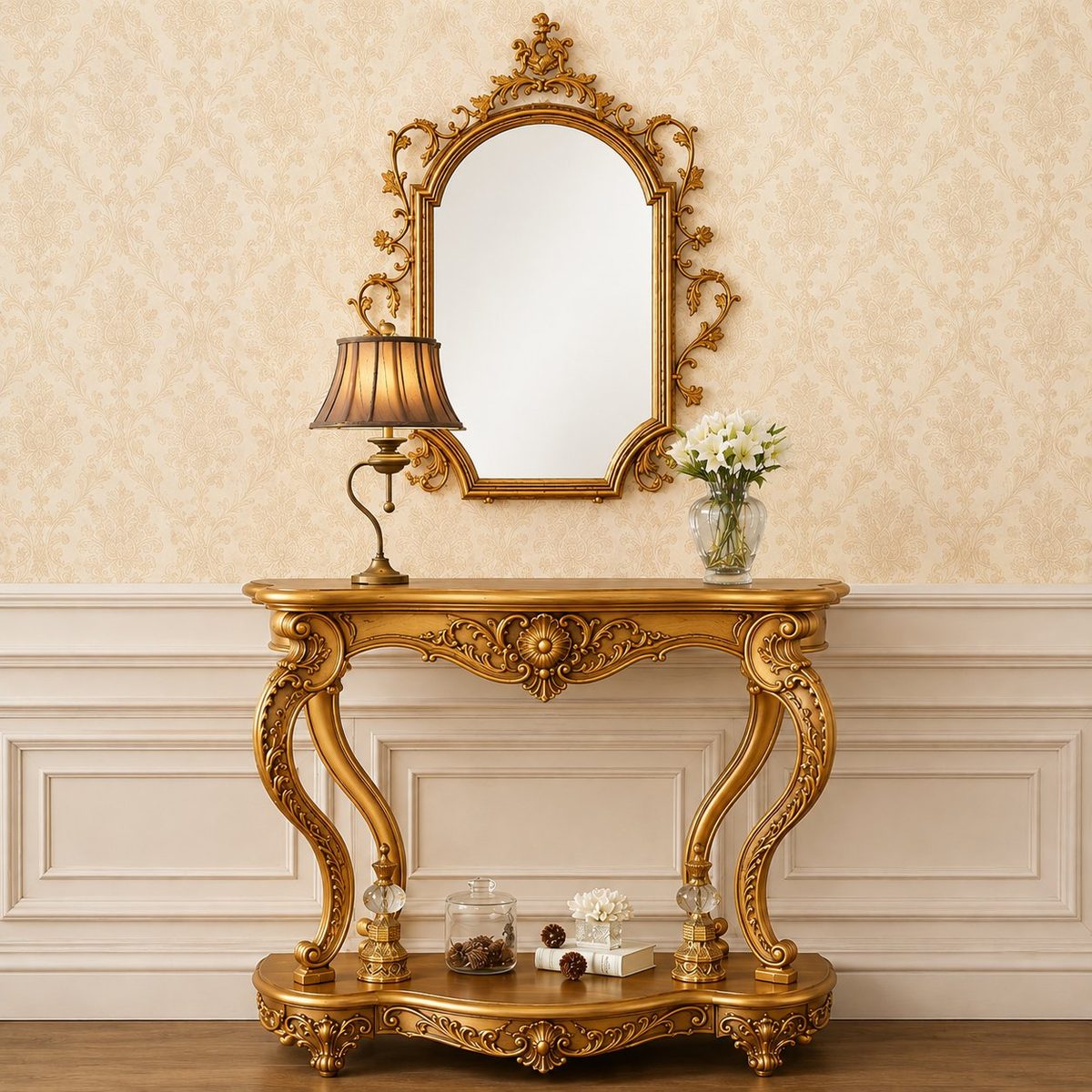 Teak Royal Console Table III, Console Table