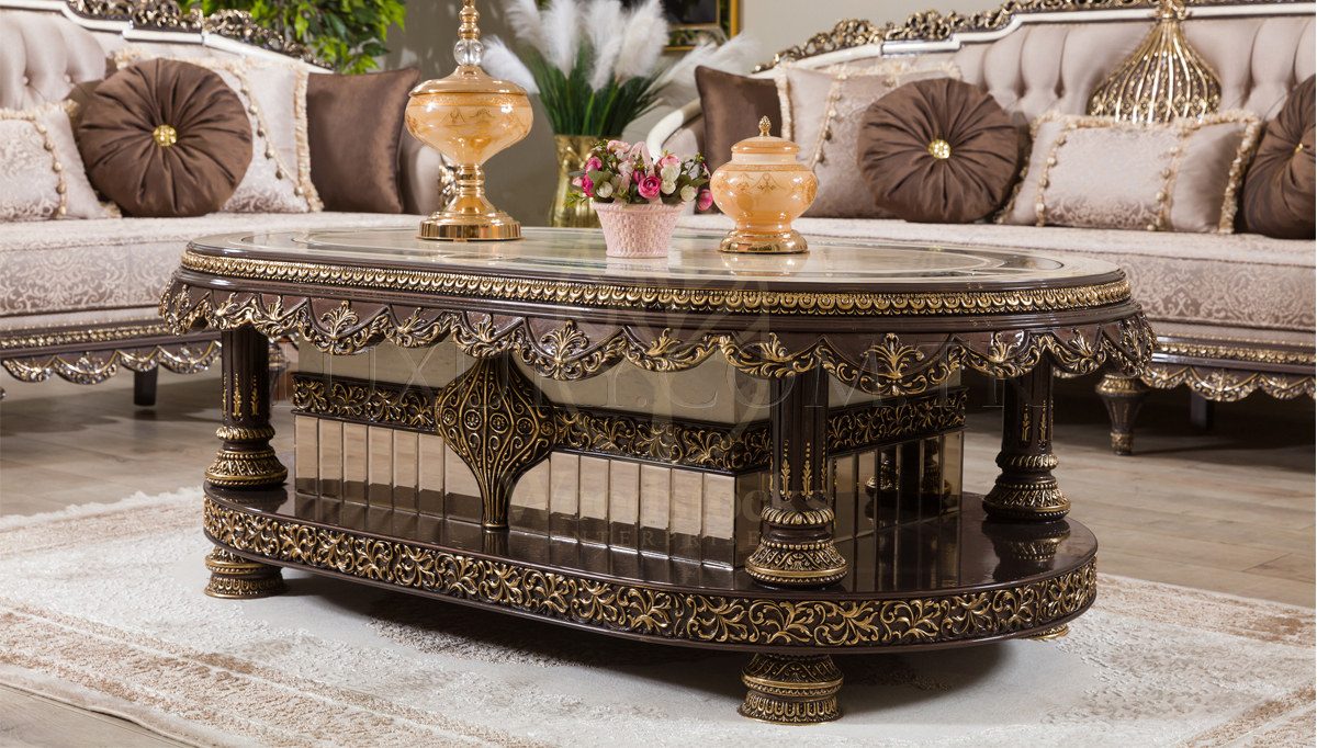Royal Nirvana Hand Carved Teak Sofa Set, Saharanpur, view 3