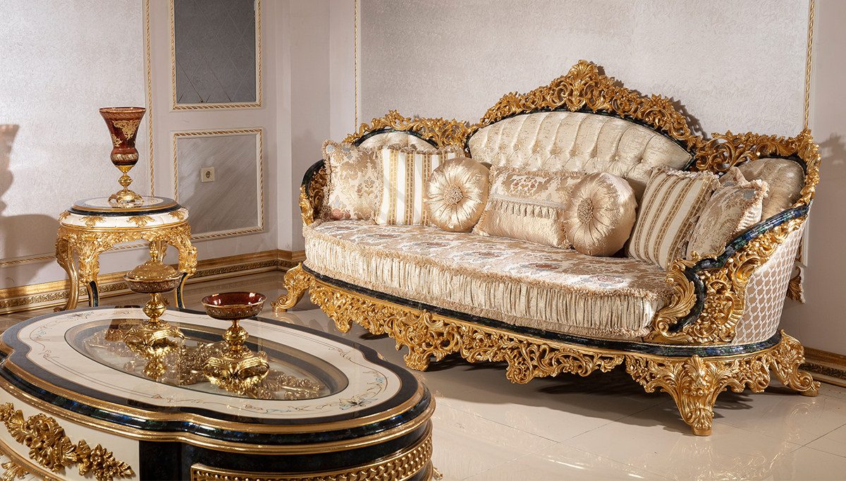 Royal Hunkar Hand Carved Teak Sofa Set, Saharanpur, view 7