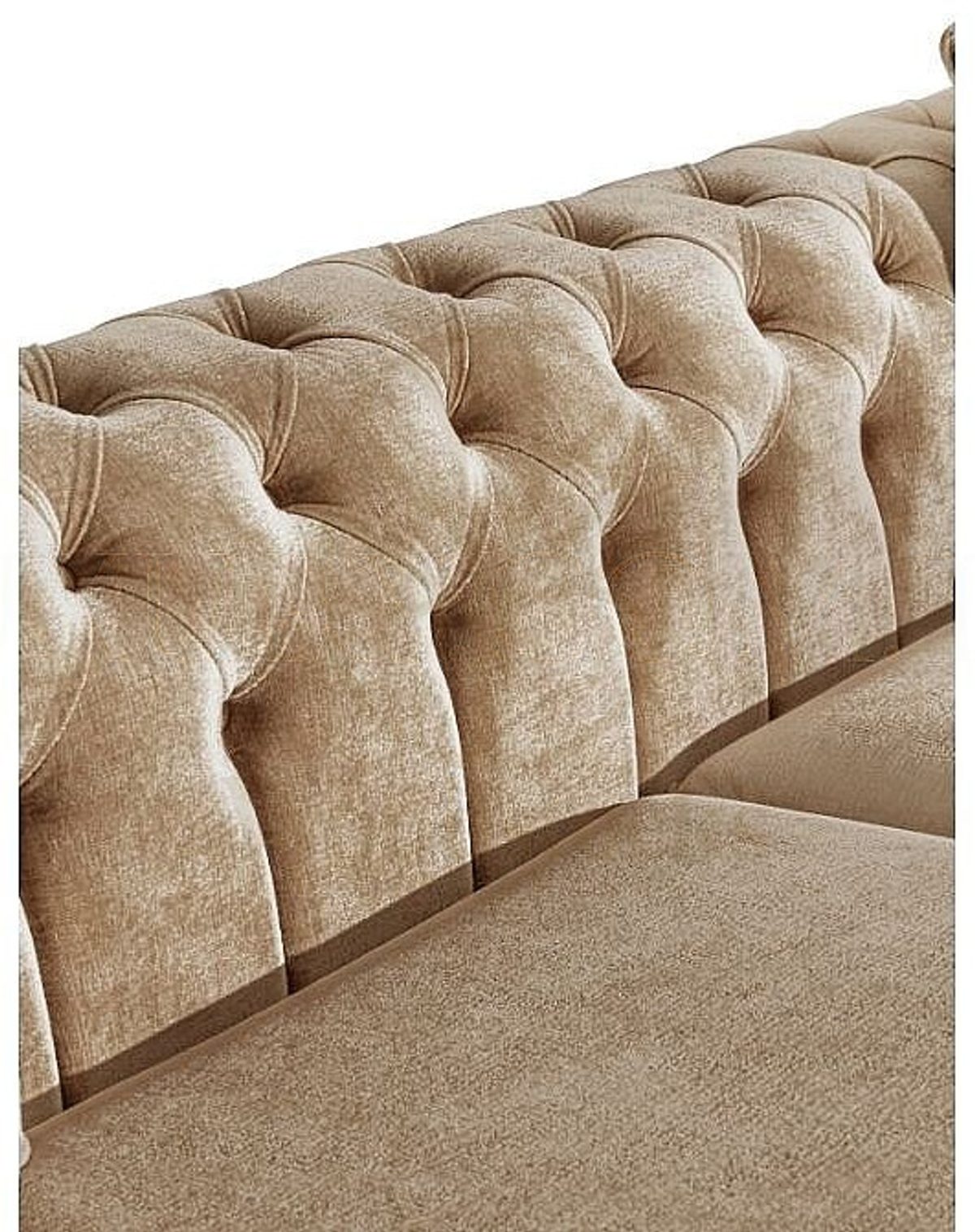 Royal Elite Chesterfield Hand Carved Teak Sofa Set, Saharanpur, view 4