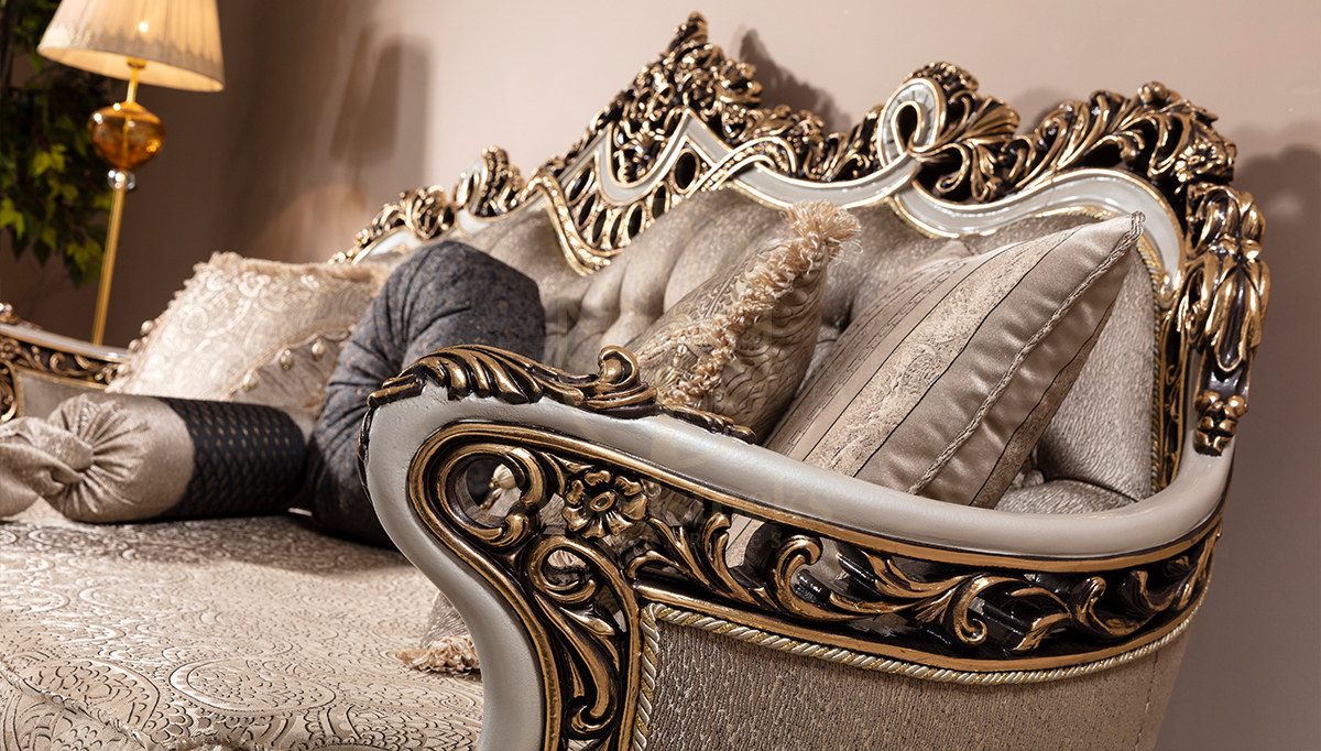 Royal Royena Hand Carved Teak Sofa Set, Saharanpur, view 8