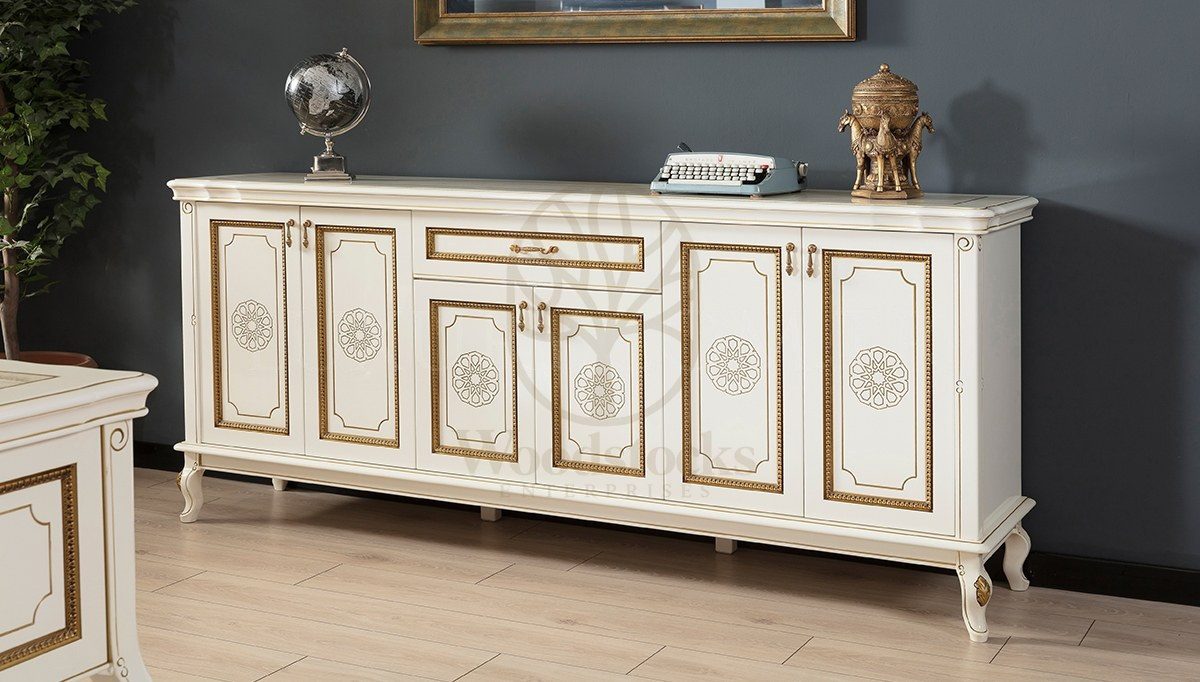 Royal Rumah Hand Carved Teak Office Table, Saharanpur, view 2