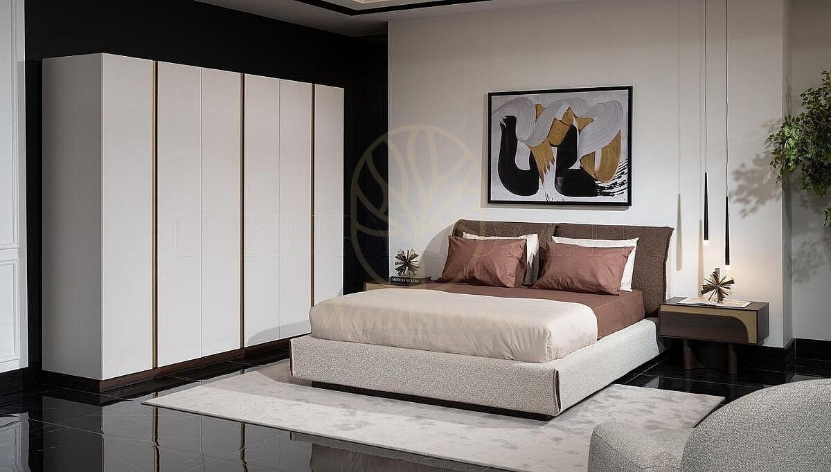 Luxury Monaco Handcrafted Teak King Size Bed, Saharanpur, view 2