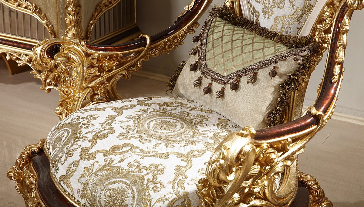 Royal Mercan Hand Carved Teak Sofa Set II, Saharanpur, view 5