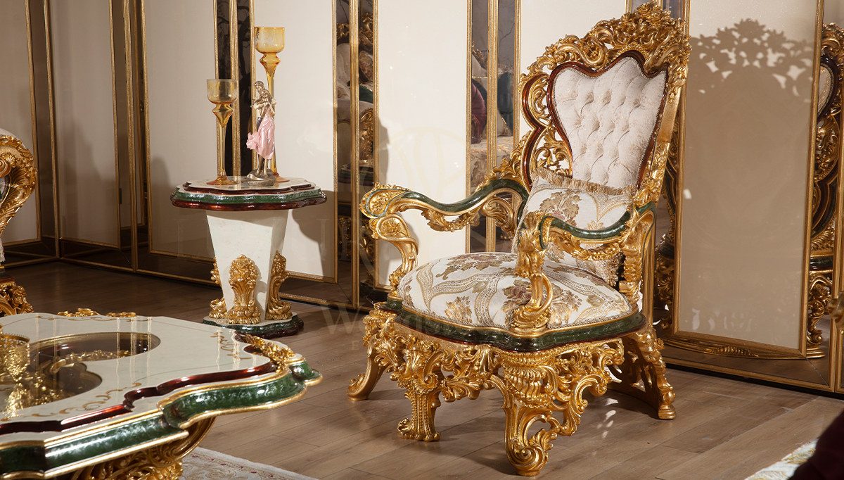 Royal Milano Hand Carved Teak Sofa Set, Saharanpur, view 3