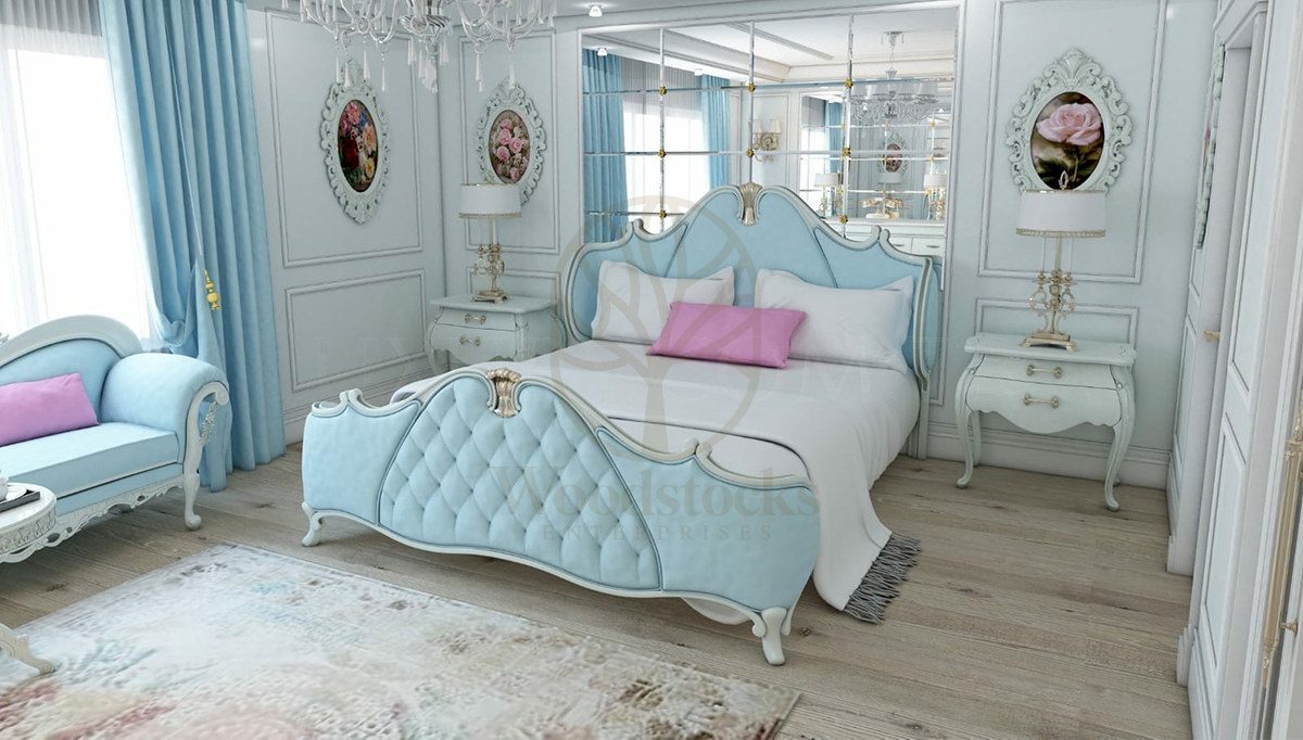 Royal Nindar Hand Carved Teak King Size Bed, Saharanpur, King Size Bed