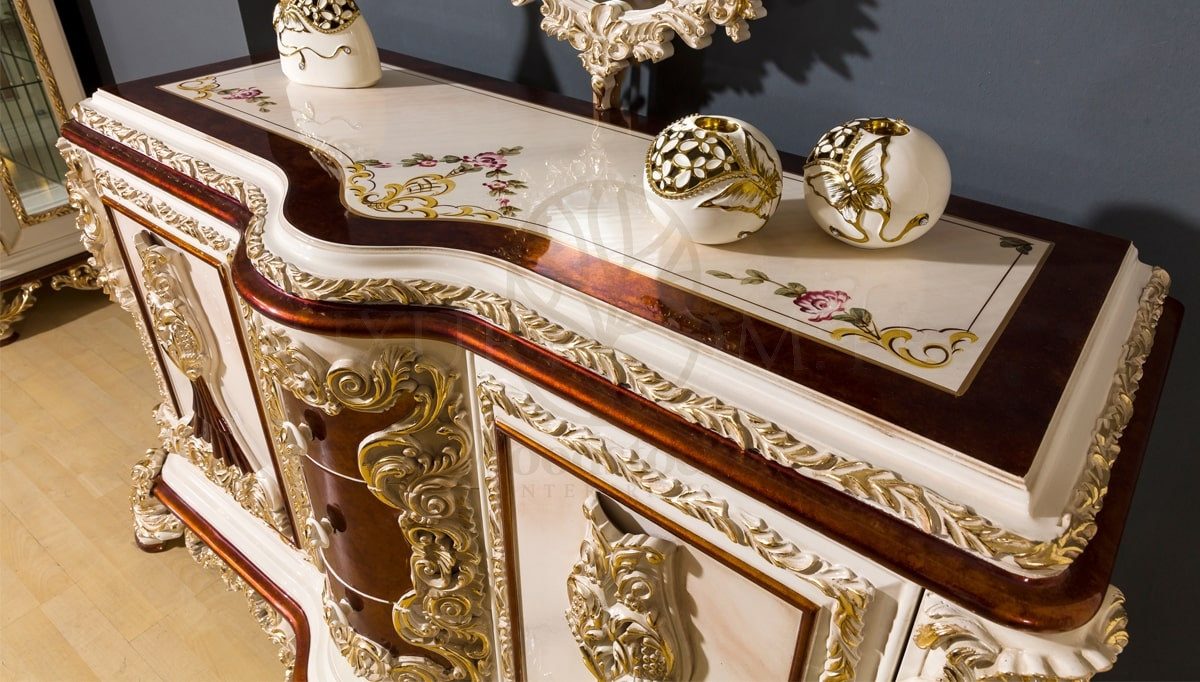 Royal Topkapi Hand Carved Teak King Size Bed, Saharanpur, view 10