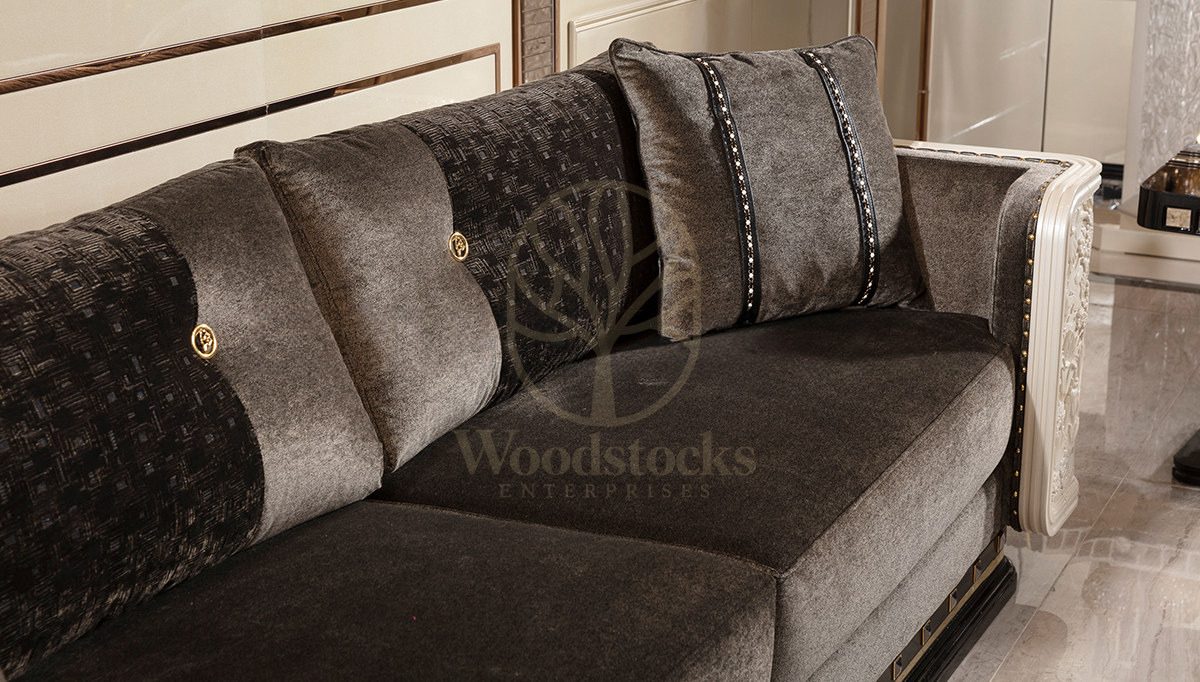 Luxury Katalonya Handcrafted Teak Sofa Set, Saharanpur, view 4