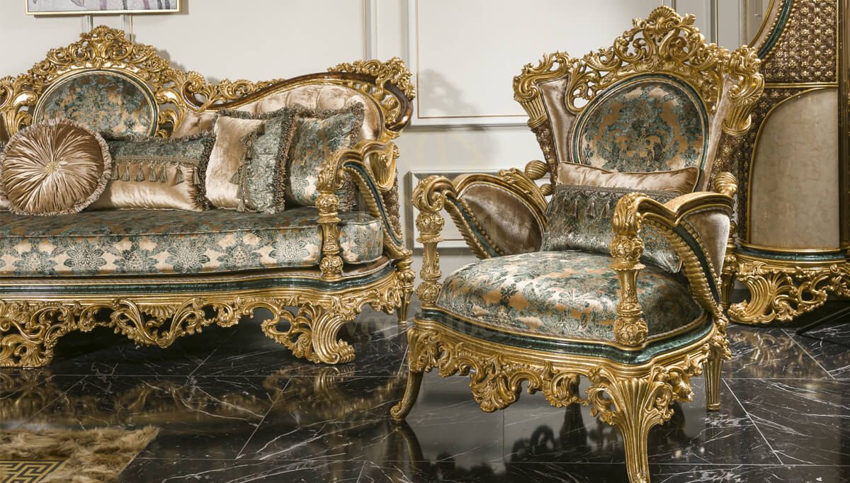 Royal Akasya Hand Carved Teak Sofa Set, Saharanpur, view 8