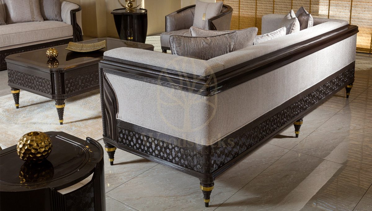 Luxury Lenora Handcrafted Teak Sofa Set, Saharanpur, view 5