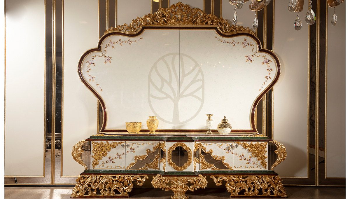 Royal Milano Hand Carved Teak Dining Table Set, Saharanpur, view 3