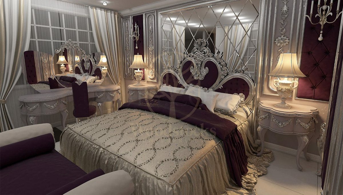 Royal Nazarova Hand Carved Teak King Size Bed, Saharanpur, view 2