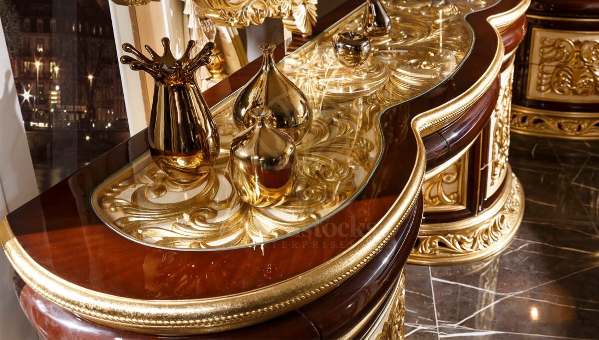 Royal Harzemsah Bronze Hand Carved Teak King Size Bed, Saharanpur, view 7