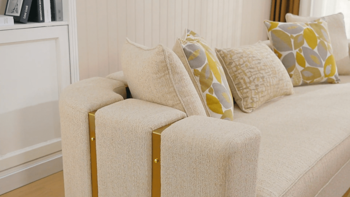 WSE High Quality Teak Wood Contemporary Sofa Set III, Sofa Set
