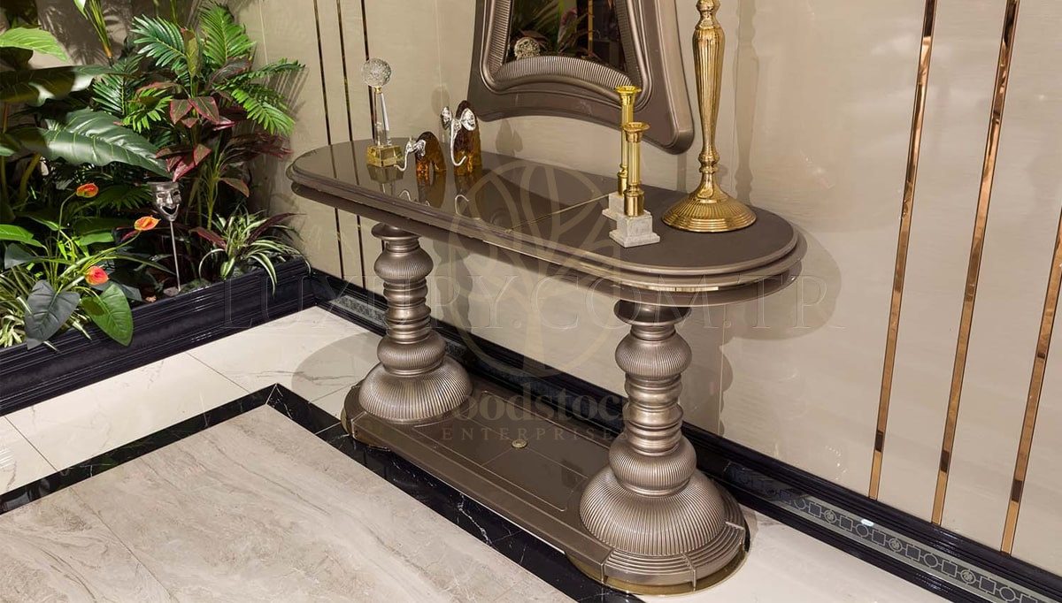 Luxury Volera Handcrafted Teak Dining Table Set, Saharanpur, view 8