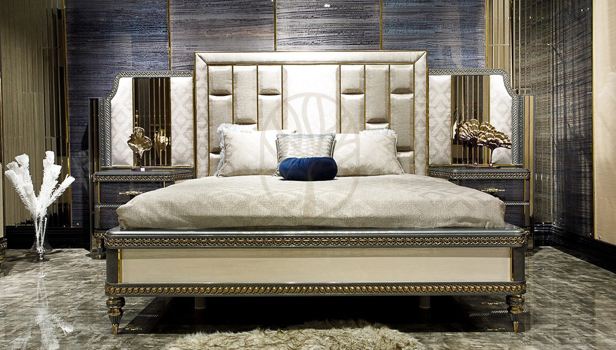 Luxury Lizbon Handcrafted Teak King Size Bed, Saharanpur, view 8
