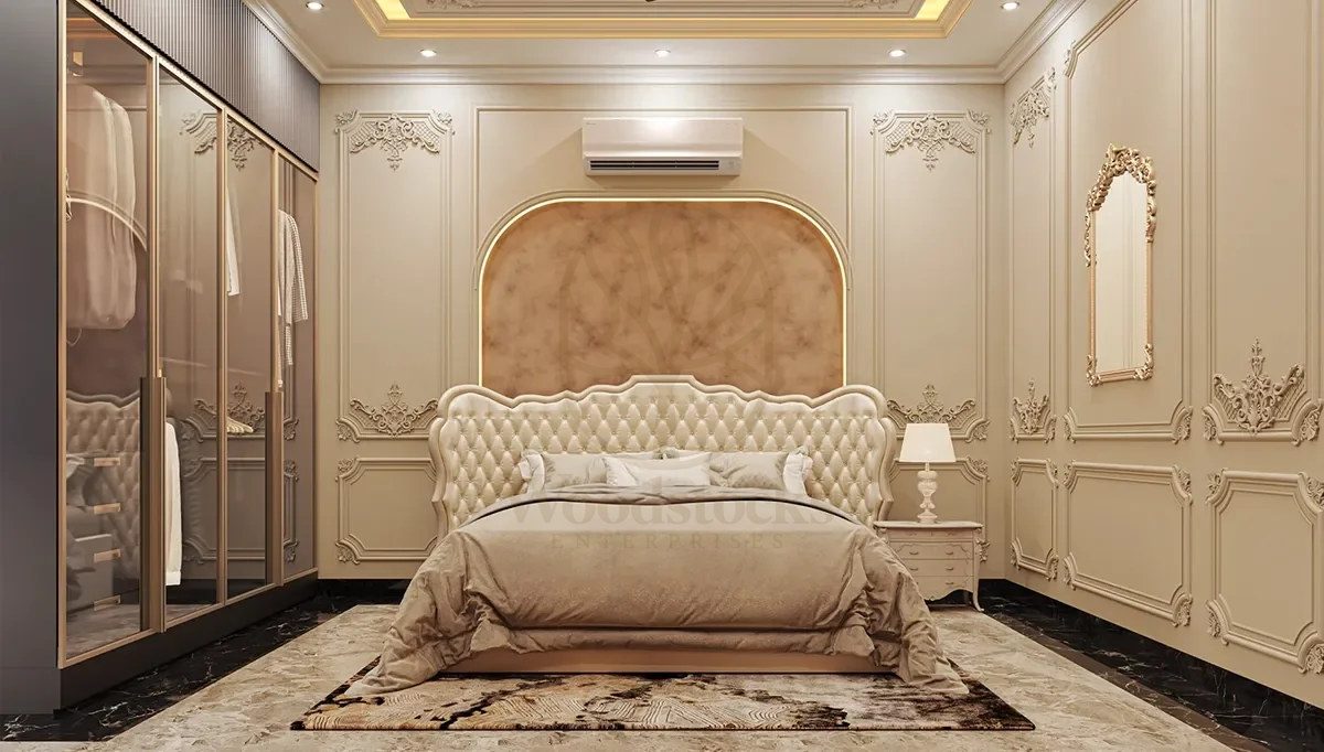 Royal Bedroom Hand Carved Teak King Size Bed, Saharanpur, King Size Bed