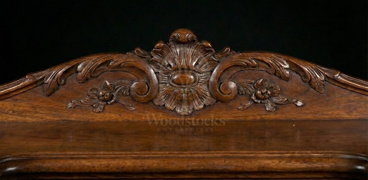 Royal Teak Louis XV Écritoire de Salon Writing Suite, Saharanpur, view 6