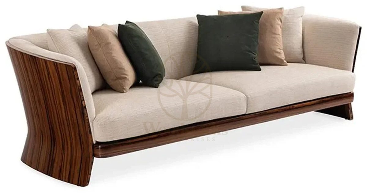 Luxury Edison Handcrafted Teak Sofa Set, Saharanpur, Sofa Set