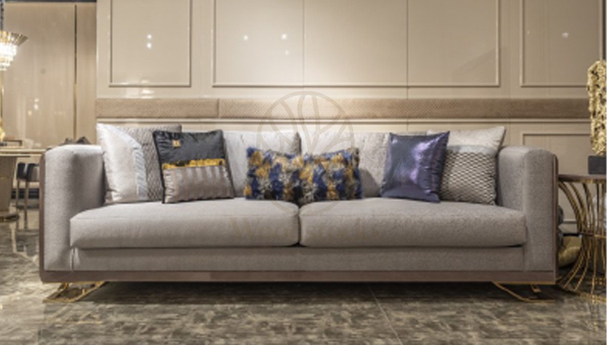 Luxury Lotaro Handcrafted Teak Sofa Set, Saharanpur, view 2