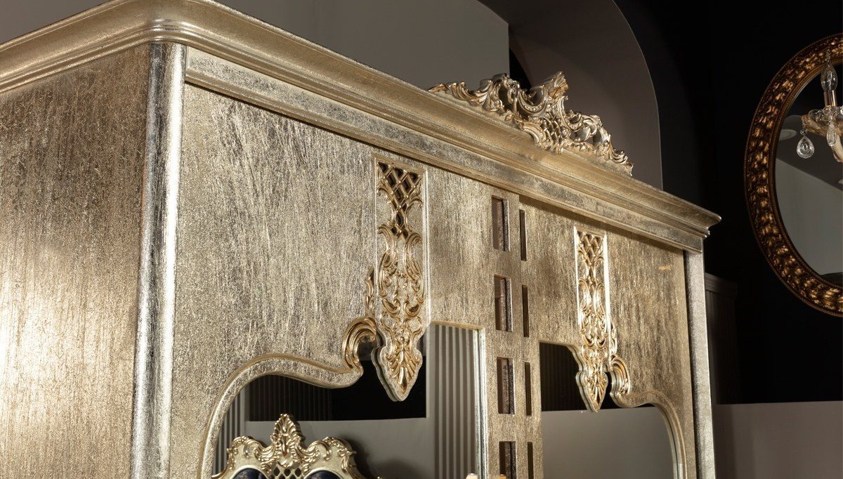 Royal Beyzade Hand Carved Teak King Size Bed, Saharanpur, view 7
