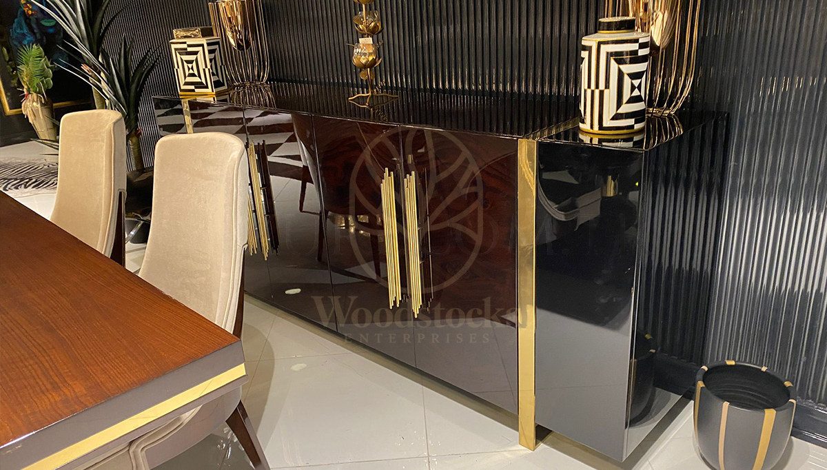 Luxury Senteus Handcrafted Teak Dining Table Set, Saharanpur, view 7