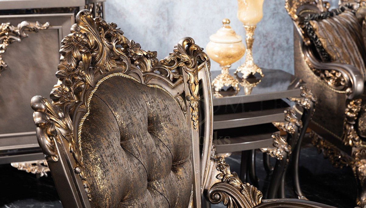 Royal Vitton Hand Carved Teak Sofa Set, Saharanpur, view 6