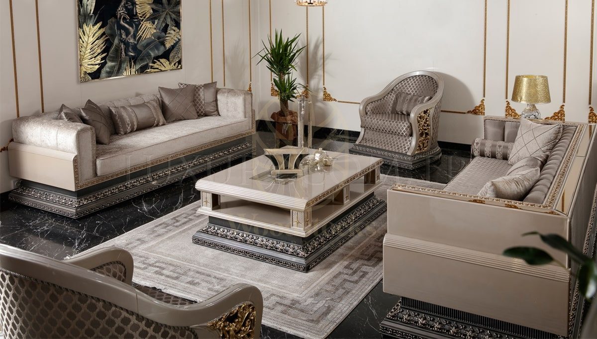 Royal Pars Hand Carved Teak Sofa Set, Saharanpur, view 2