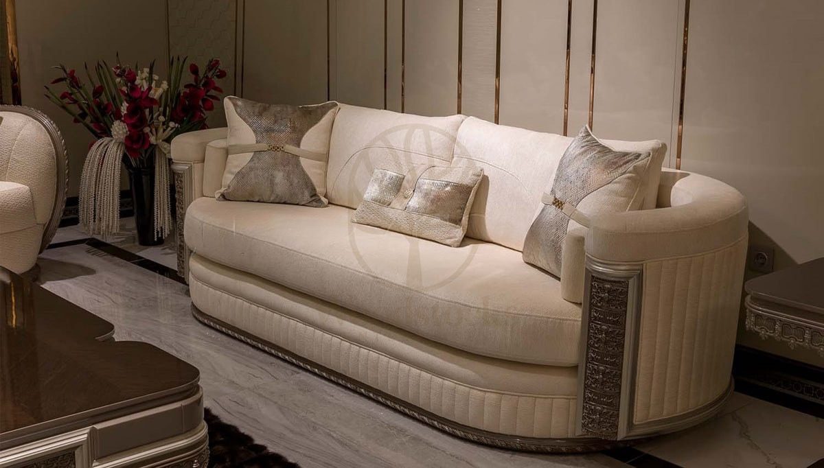 Luxury Teresa Handcrafted Teak Sofa Set, Saharanpur, view 3
