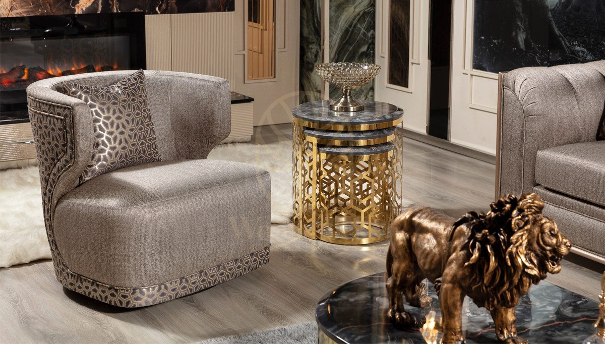 Luxury Almada Handcrafted Teak Sofa Set, Saharanpur, view 8