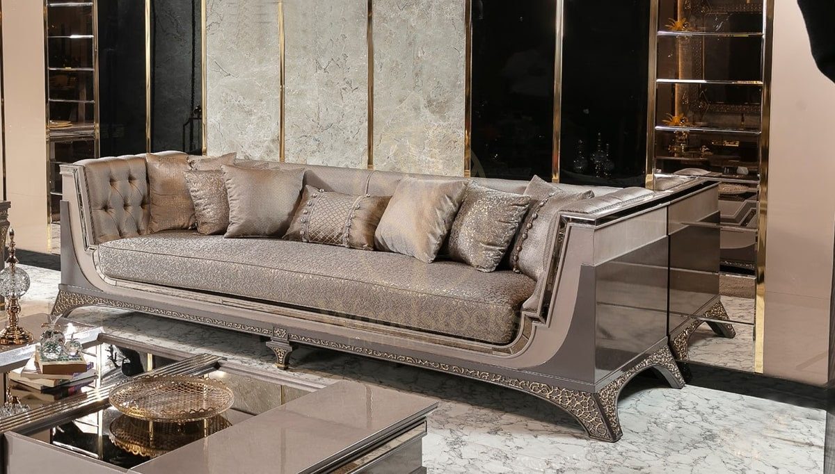 Royal Amatis Hand Carved Teak Sofa Set, Saharanpur, view 2