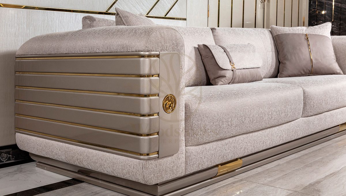 Luxury Novalesa Handcrafted Teak Sofa Set, Saharanpur, view 8